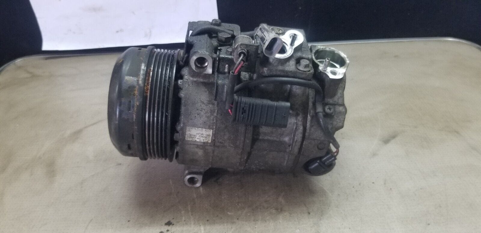 2011 Mercedes Benz E Class Air Con Pump Code 651.911 2.1L Diesel A0032308711 - Image 3