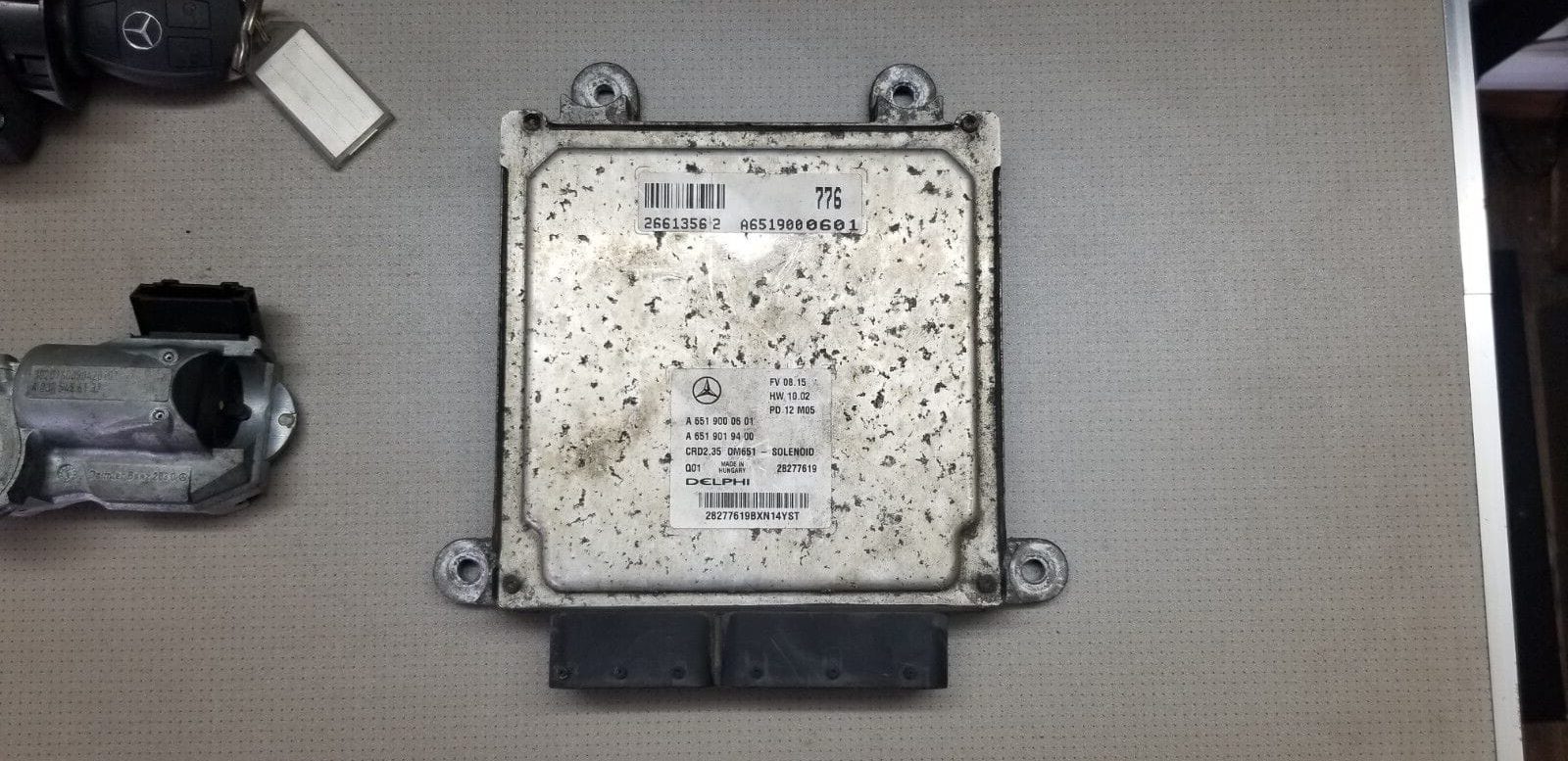 2012 Mercedes Sprinter ECU Engine Control Unit A 6519000601 A 6519019400 CRD2.35 - Image 6