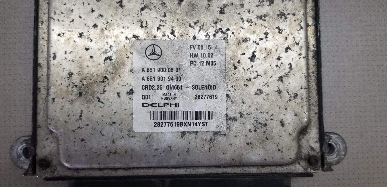 2012 Mercedes Sprinter ECU Engine Control Unit A 6519000601 A 6519019400 CRD2.35 - Image 7