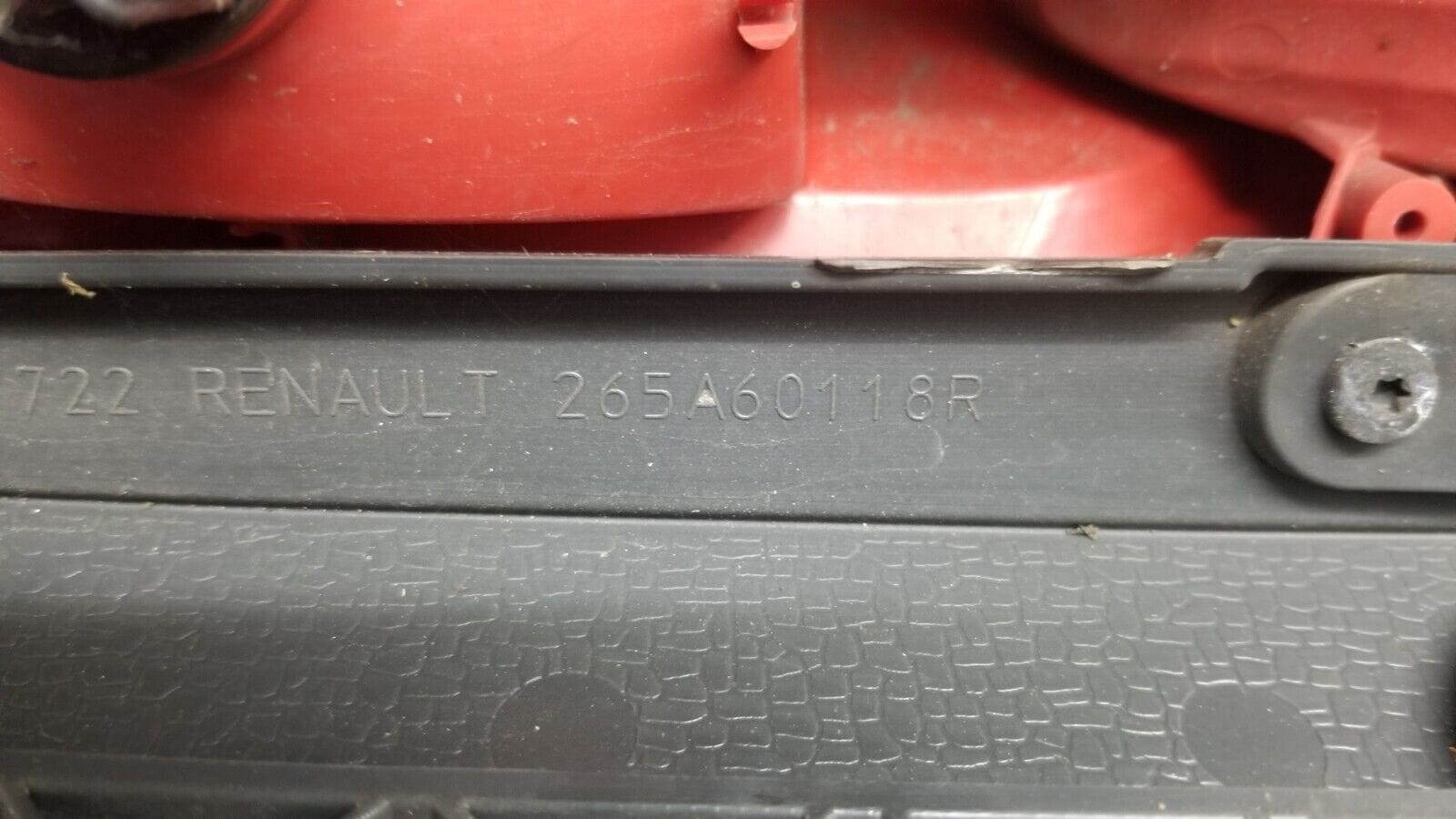 2012 VAUXHALL VIVARO / TRAFIC DRIVERS SIDE RIGHT REAR TAIL LIGHT 265A60118R - Image 5