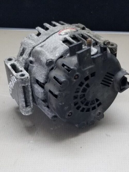 Rear view showcasing Plug737 connector on REMY DRA0568 alternator