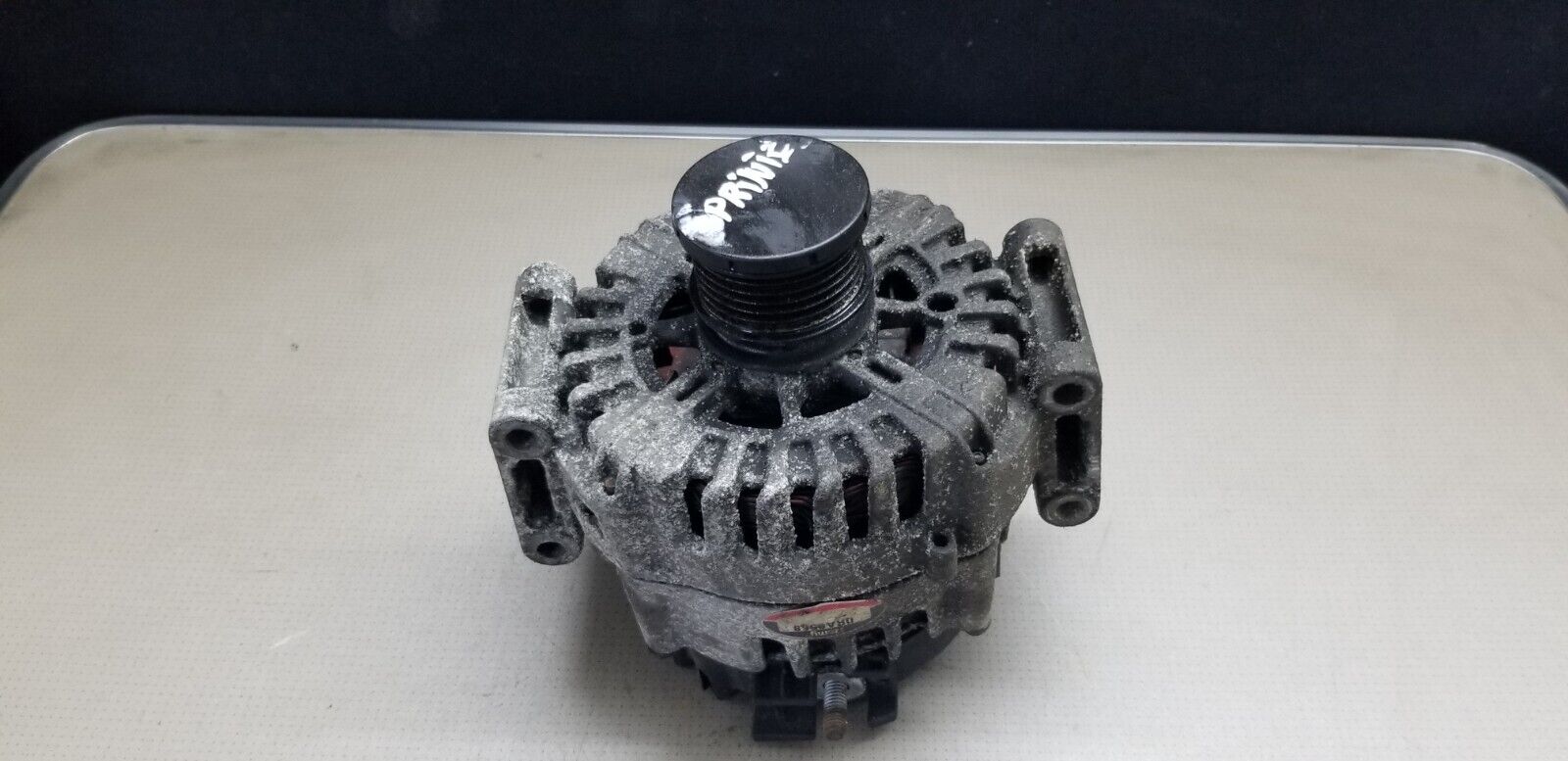 Front view of REMY DRA0568 alternator for 2014 Mercedes-Benz Sprinter