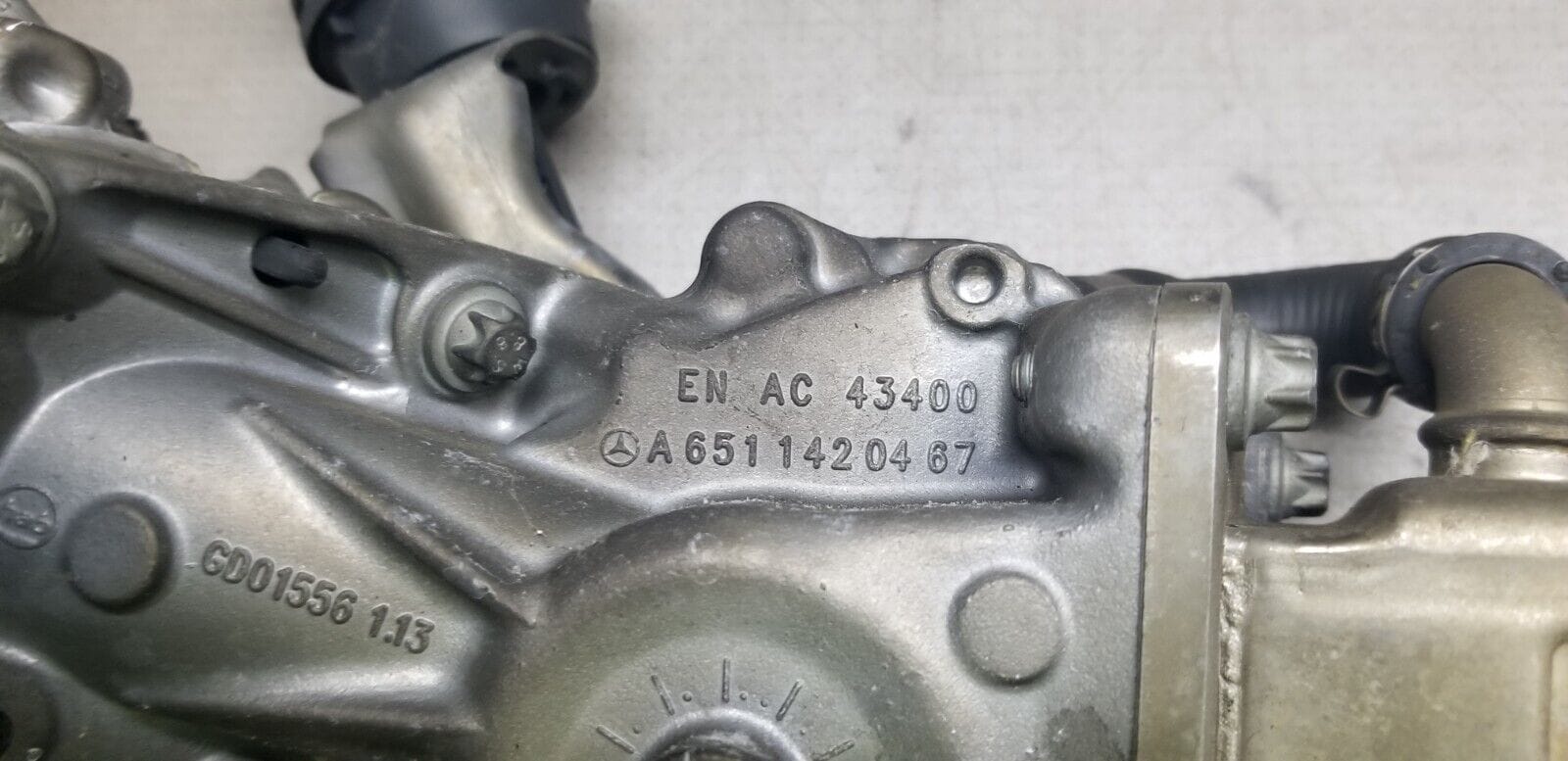 2015 Mercedes E Class W212 2.1D EGR Valve Cooler A6511420467 - Image 3