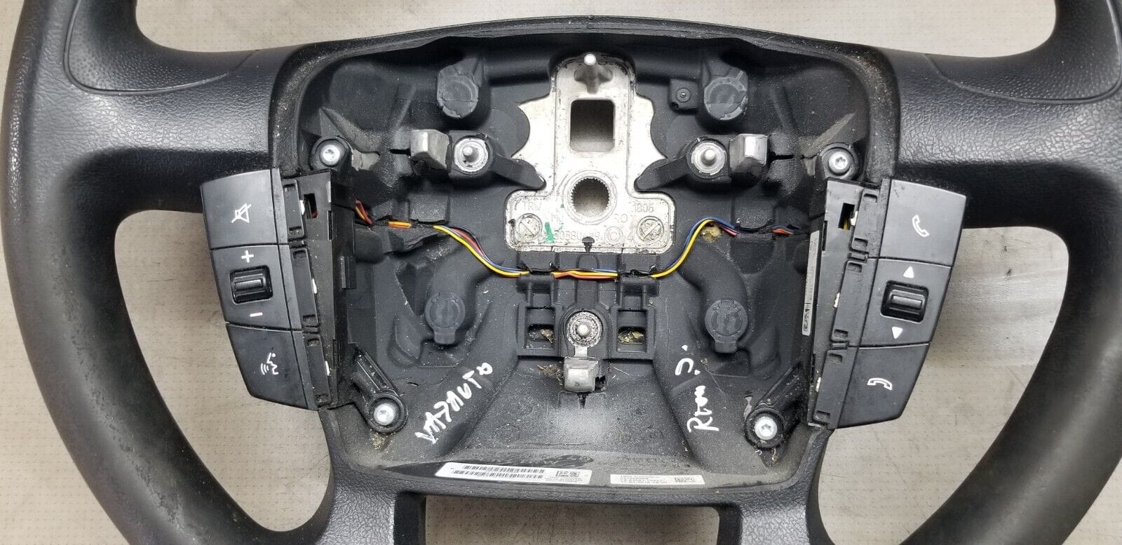 2018 Peugeot Boxer Radio Multifunction Steering Wheel And Bag 532893880 - Image 8