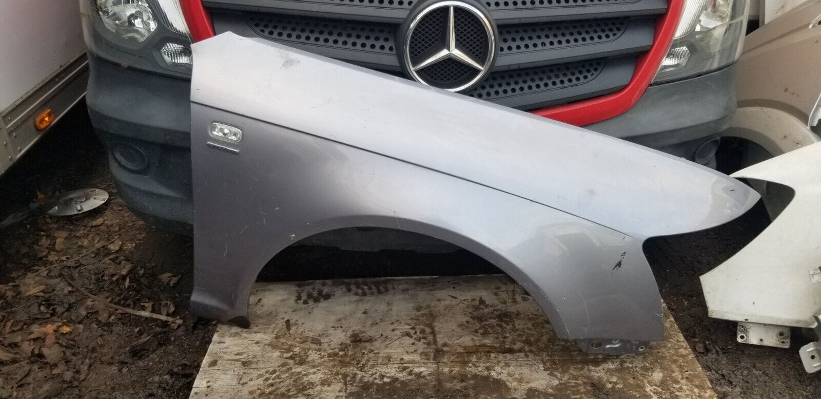 Audi A6 4F C6 Front OS Right Wing Panel Fender 2009