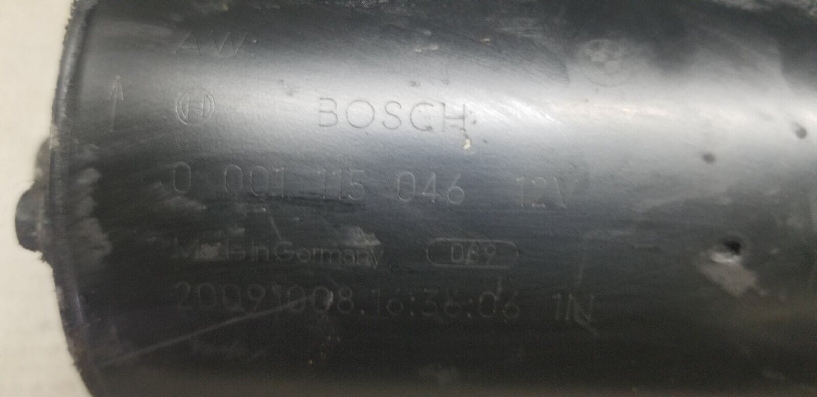 BMW Starter Motor 0001115046 Bosch 12V |O - Image 5