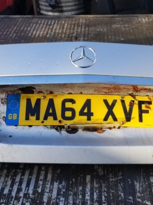 BOOT LID MERCEDES E-CLASS W212 2009-16 E220 CDI AVANTGARDE 4 DOOR SALOON SILVER