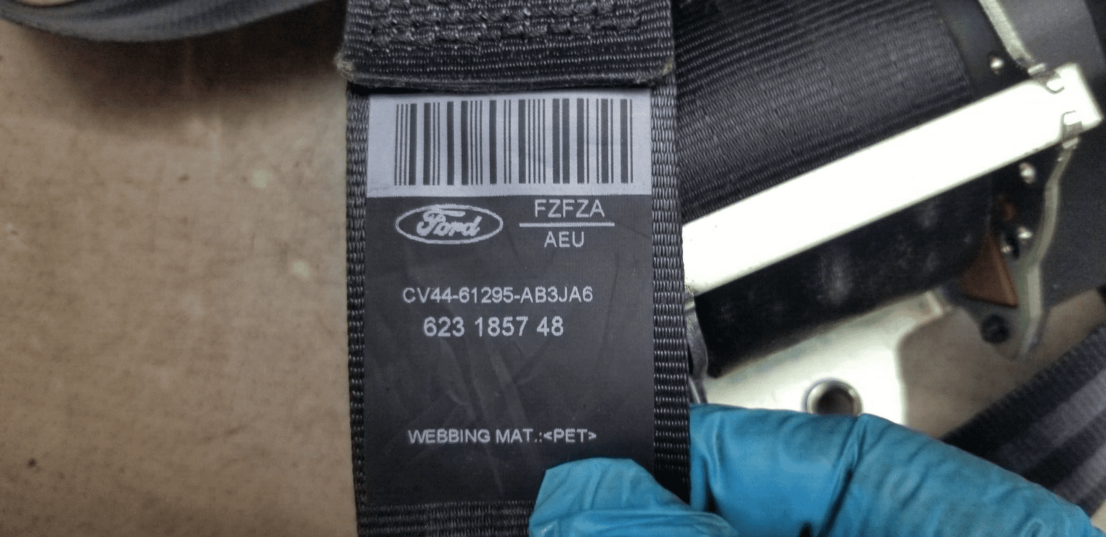 Ford Kuga Mk2 NSF Passenger Seat Belt 2016 CV4461295AC3JA6 - Image 5