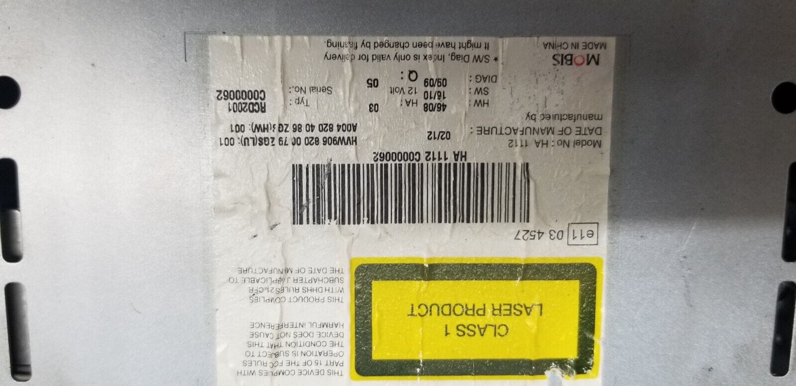 Genuine Mercedes Benz Sound 5 BE7076 Becker Car Stereo W906 W639 W169 W245 CD Radio - Image 3