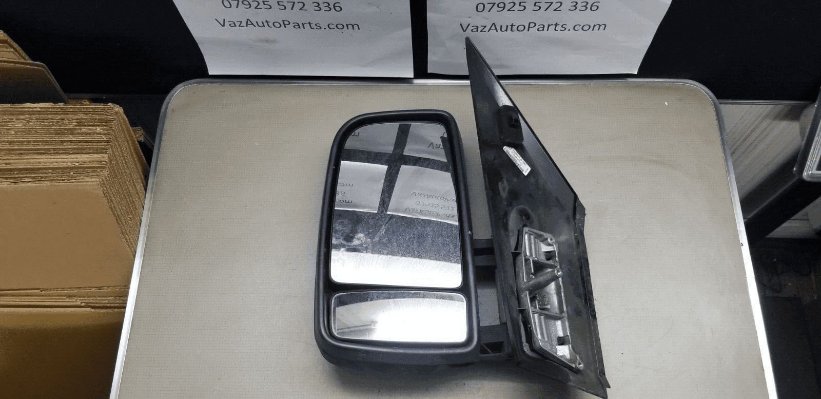 MERCEDES BENZ SPRINTER MK2 2014 LEFT DOOR MIRROR MANUAL A9068106493