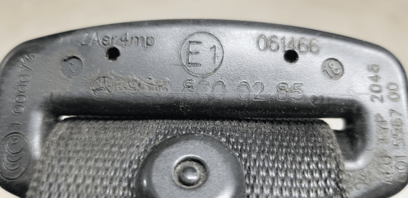 MERCEDES BENZ SPRINTER W906 2007-2017 DRIVERS SIDE SEAT BELT A9068600285 - Image 5