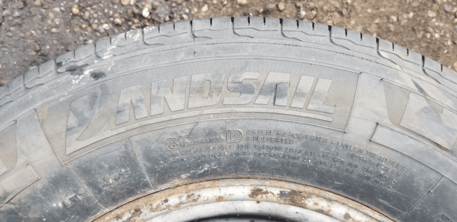 Mercedes Benz Sprinter W906 2015 Steel Wheel And Tyre 235/65R16C |O - Image 7