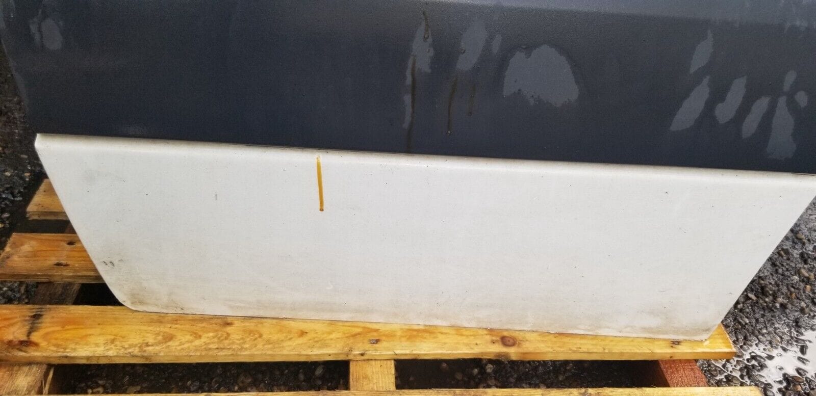 MERCEDES BENZ SPRINTER W906 VOLKSWAGEN CRAFTER DRIVER SIDE FRONT WHITE DOOR - Image 3