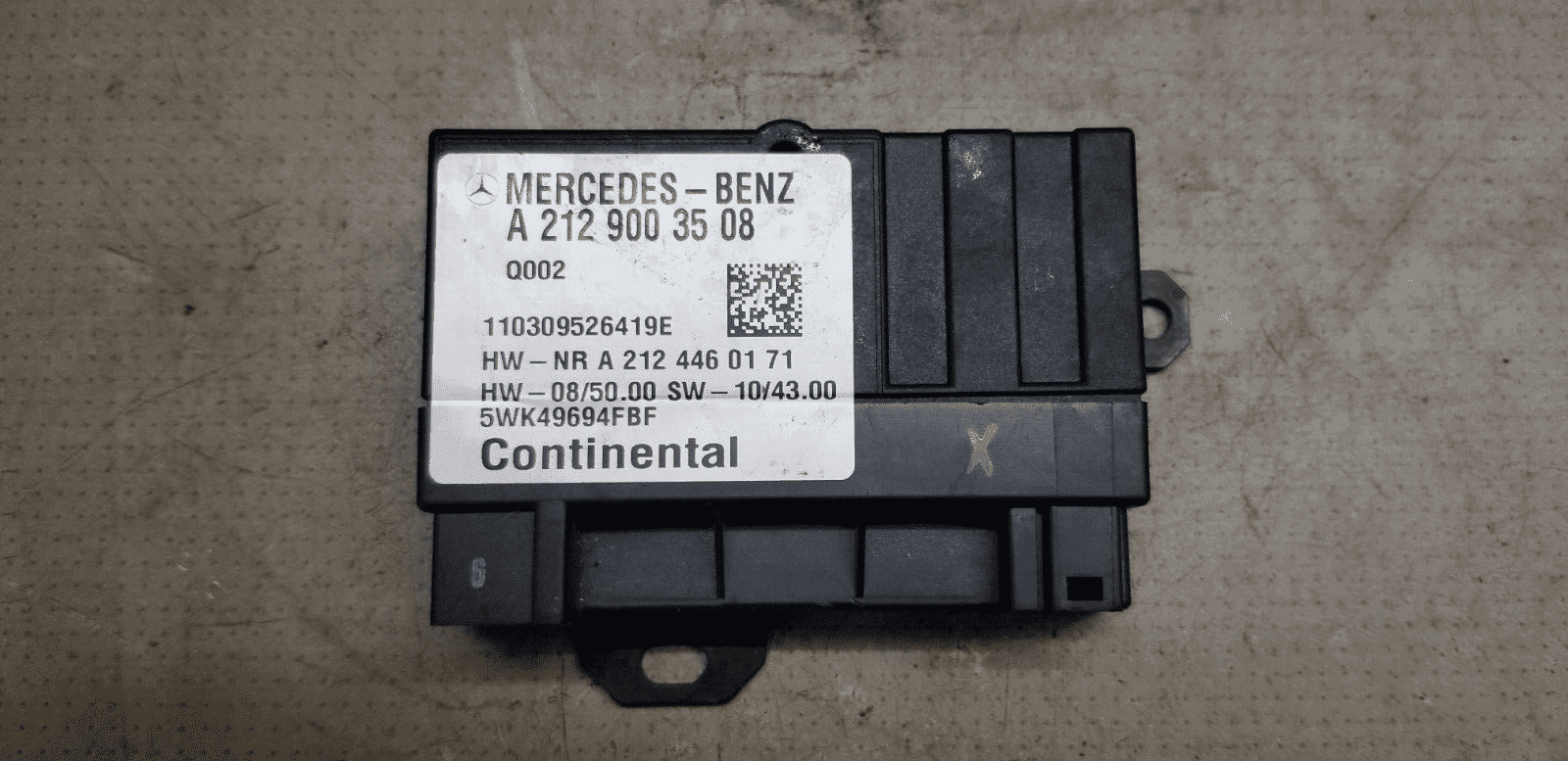 Mercedes E Class Fuel Pump Control Module Ecu Diesel A2129003508 2009 - 2017