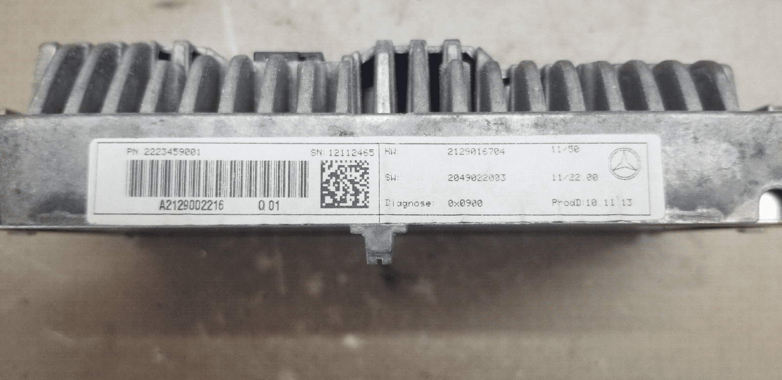 Mercedes Benz E Class Radio Display Screen 2014 W212 A2129002216 |O - Image 4