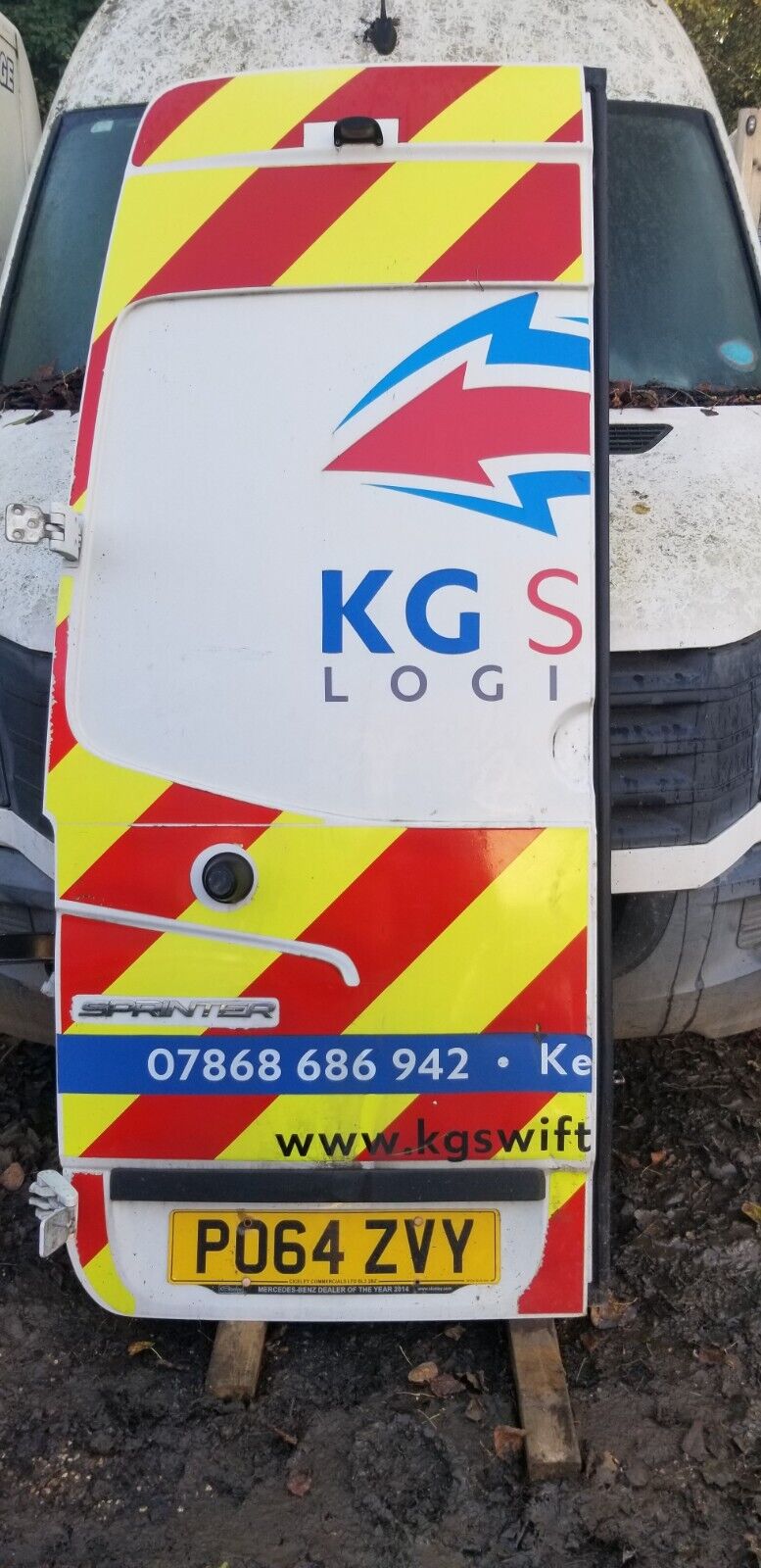 Mercedes Sprinter Rear Door Passenger Side 2014 Diesel