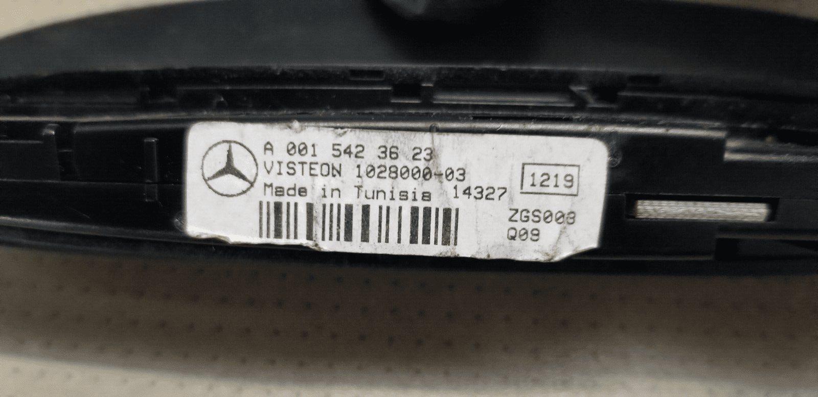 MERCEDES SPRINTER W906 06-13 PARKING PDC DISPLAY SCREEN A0015423623 - Image 4