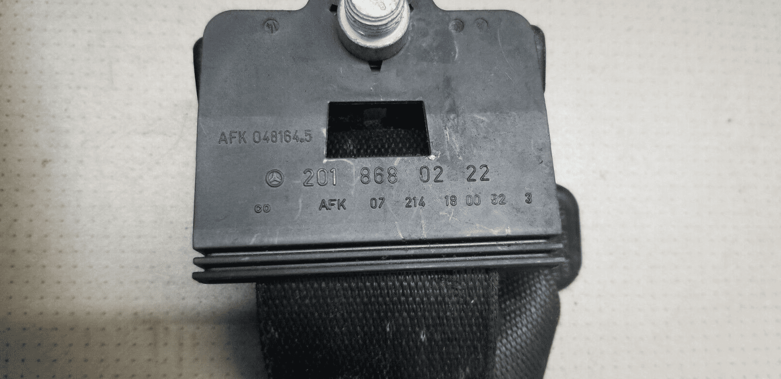 Mercedes Benz Sprinter W906 2012 Front Right O/S/F Seat Belt A9068600285 |O - Image 6