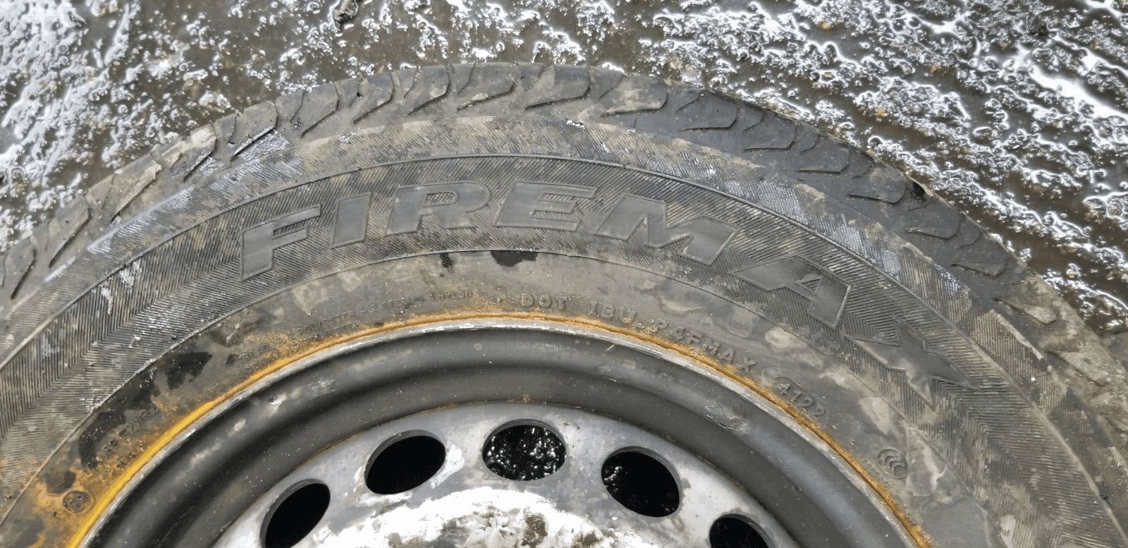 MERCEDES SPRINTER W906 STEEL WHEEL & TYRE 235/65R16C A0014014802 - Image 5