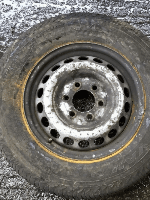 MERCEDES SPRINTER W906 STEEL WHEEL & TYRE 235/65R16C A0014014802