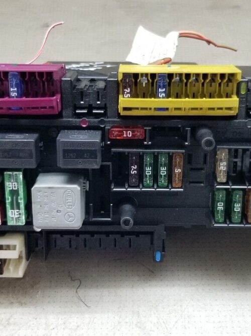 Rear fuse and relay compartments Mercedes SAM box used