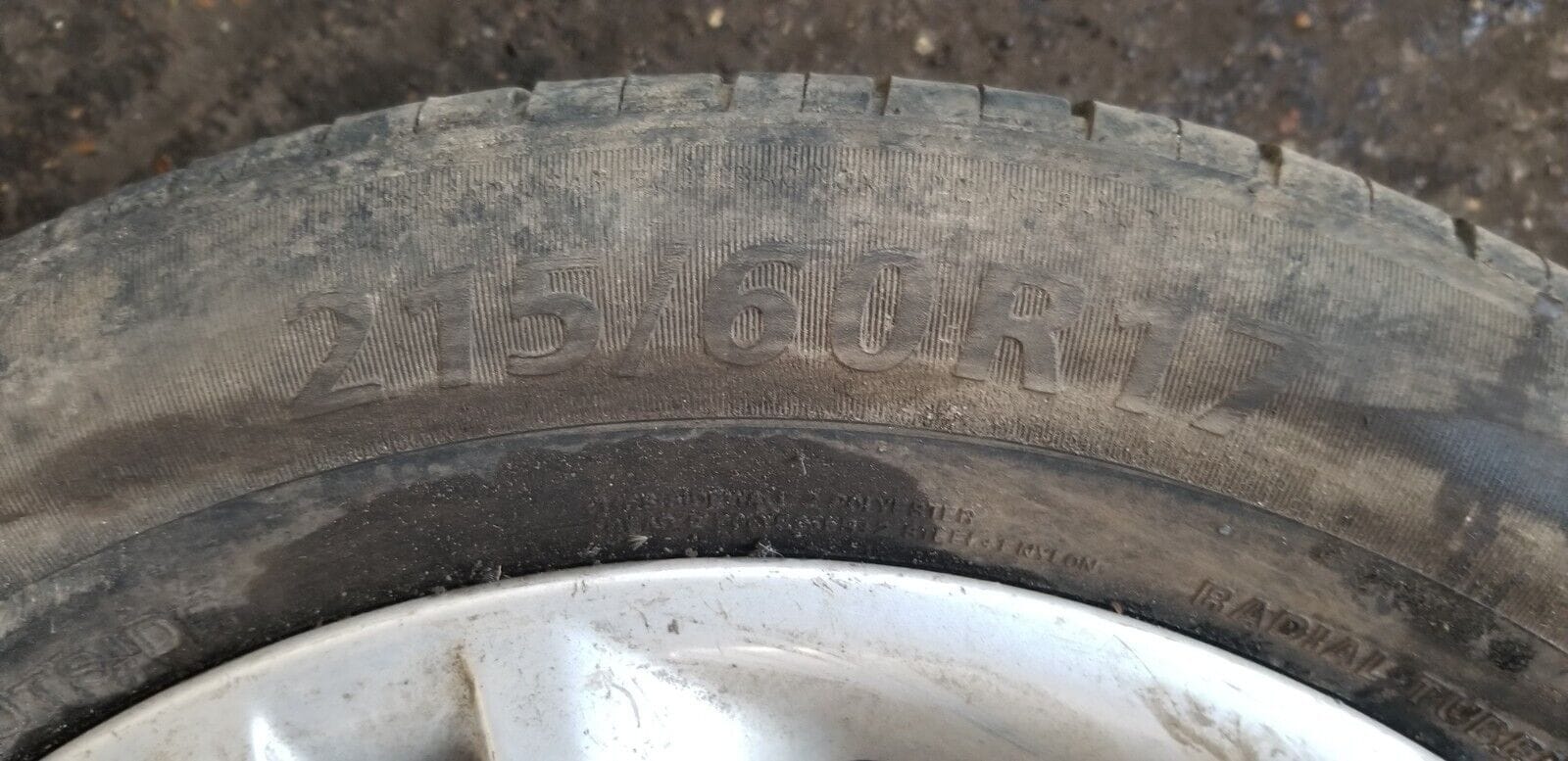 NISSAN QASHQAI J10 17" ALLOY WHEEL WITH TYRE 215/60R17 40300BR07A - Image 4