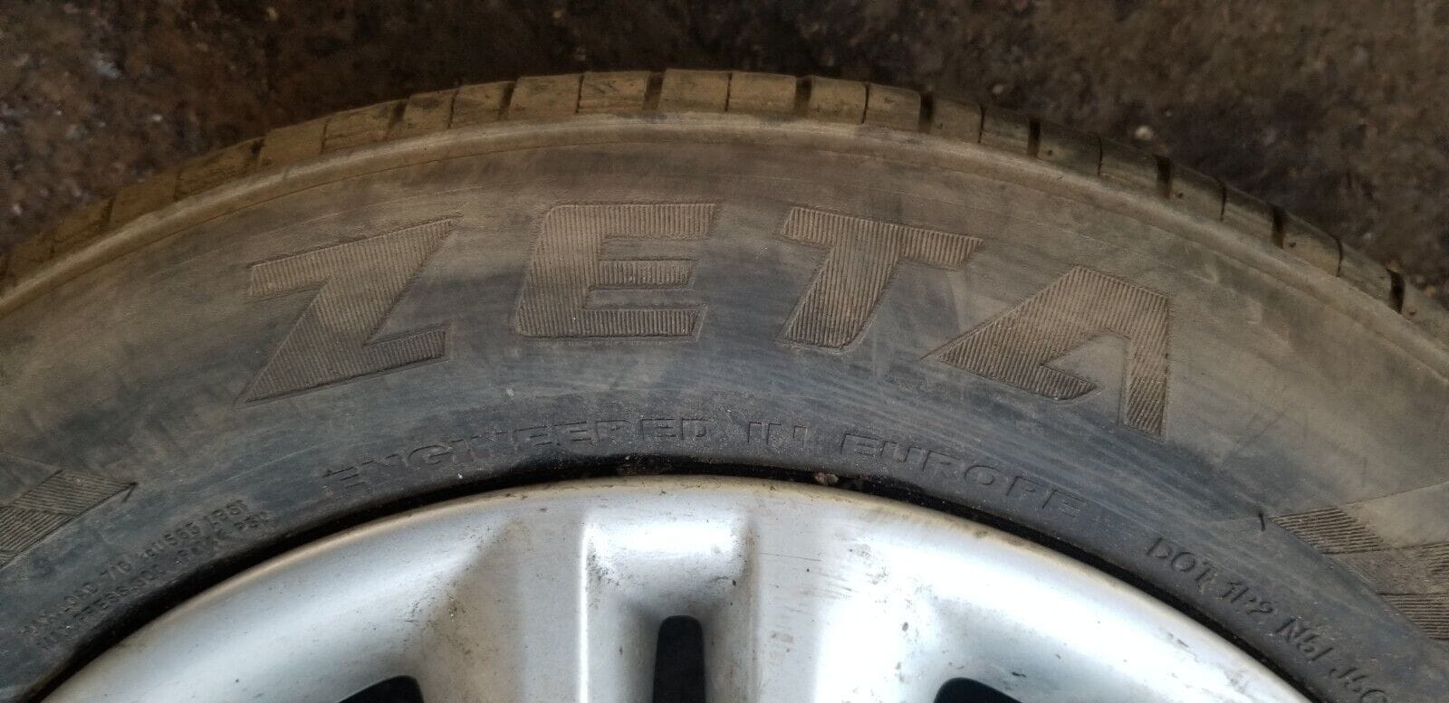 NISSAN QASHQAI J10 17" ALLOY WHEEL WITH TYRE 215/60R17 40300BR07A - Image 5