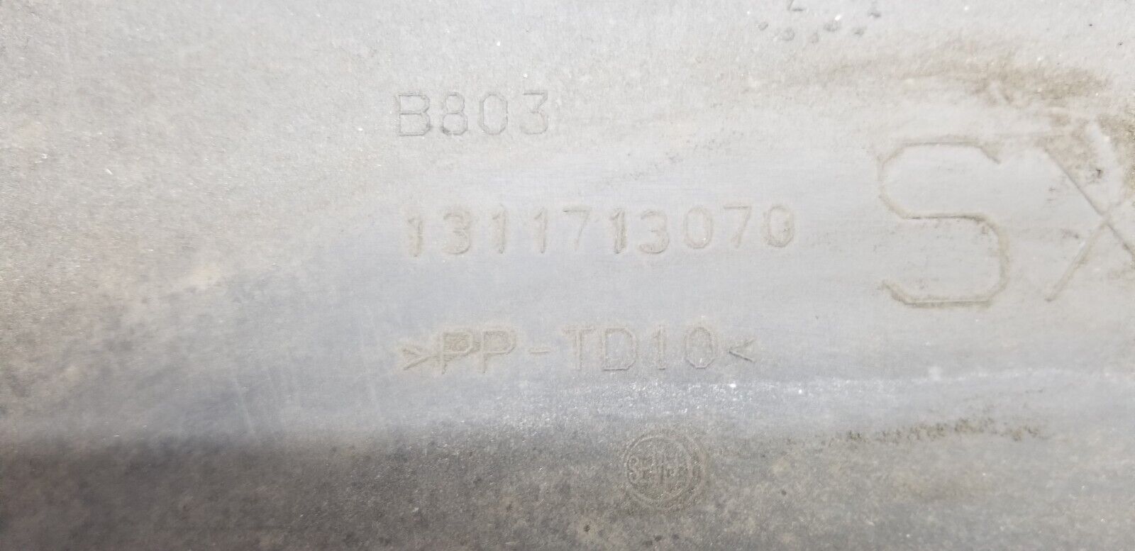 PEUGEOT BOXER Moulding Trim Passenger Rear 2019 Diesel 1311713070 - Image 5