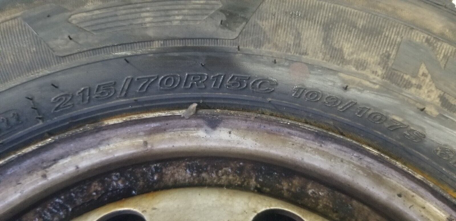 PEUGEOT BOXER/FIAT DUCATO 215/70R 15C TYRE AND STEEL RIM - Image 6