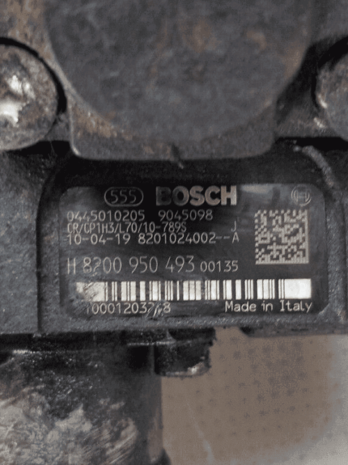Used Bosch fuel injection pump H8200950493 tested and ready