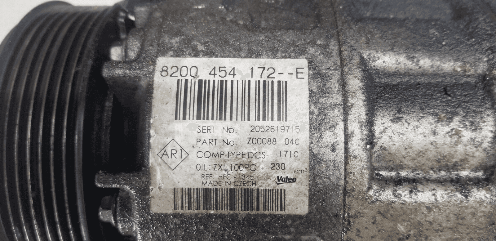 RENAULT TRAFIC / VAUXHALL VIVARO 2006-15 2.0 D A/C COMPRESSOR PUMP 8200454172-E - Image 5