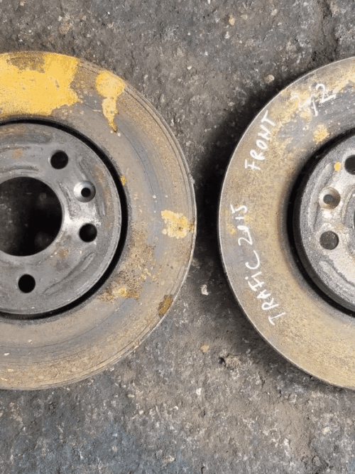 RENAULT TRAFIC VAUXHALL VIVARO 2015 FRONT BRAKE DISCS