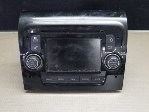 Front view of Relay Boxer 2018 Bluetooth DAB Sat Nav Head Unit (07356838800), compatible with Peugeot Boxer, Citroën Relay & Fiat Ducato.