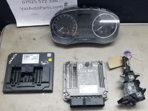Skoda Rapid 2016 1.6 TDI Diesel ECU Kit + Key 04L907309E