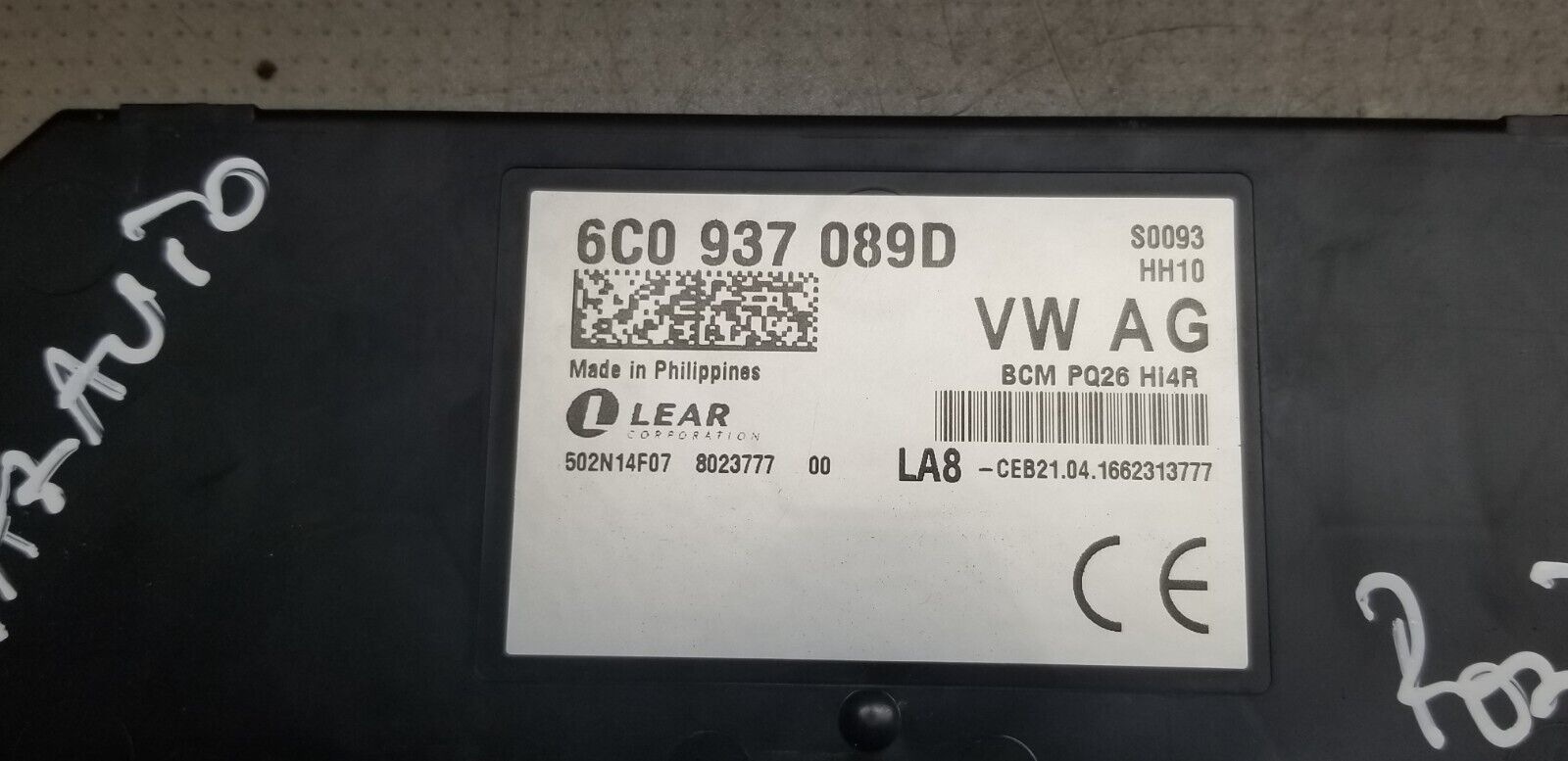 Skoda Rapid 2016 1.6 TDI Diesel ECU Kit + Key 04L907309E - Image 7