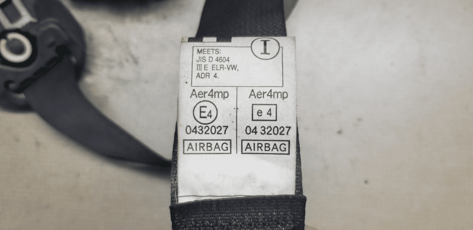 Toyota Land Cruiser Seat Belt 02-09 J120 Passenger Left Front TK-AF2-EF618-P - Image 6