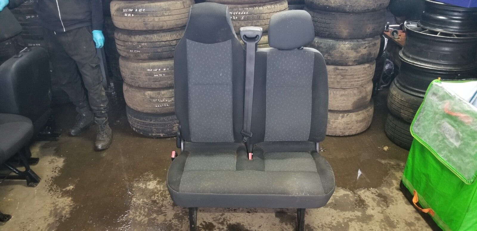 VAUXHALL MOVANO / RENAULT MASTER DOUBLE PASSENGER SEAT 2011 - 2018 MK3