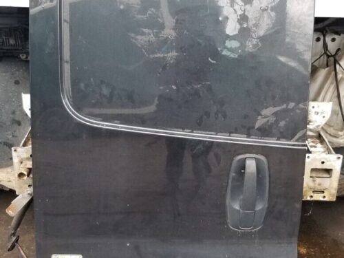 VAUXHALL VIVARO DOOR REAR PASSANGER SIDE NEARSIDE LH 2014 BLACK