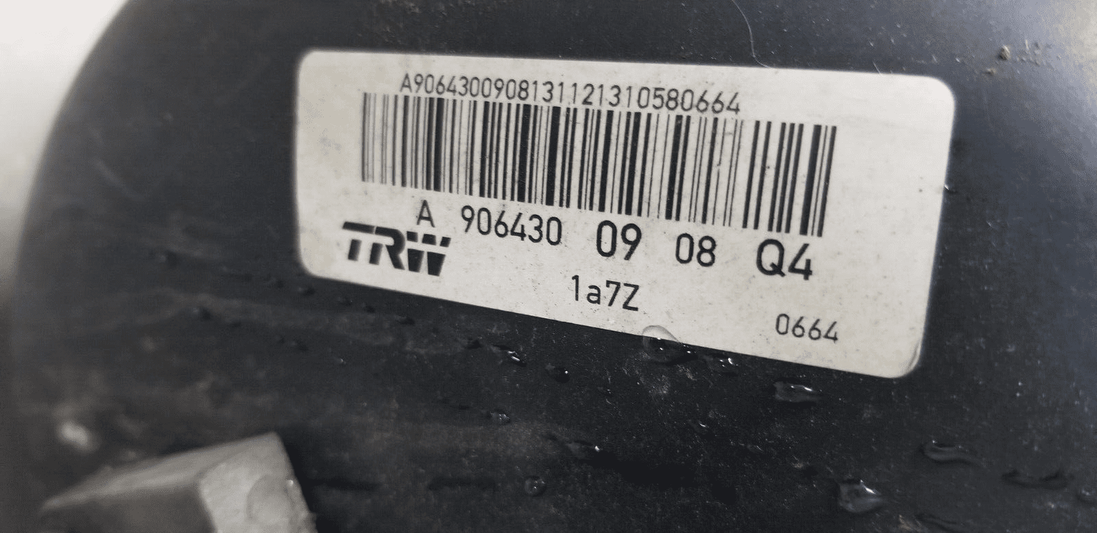 VOLKSWAGEN CRAFTER Brake Servo Module 2013 2.0 Diesel A9064300908 - Image 4