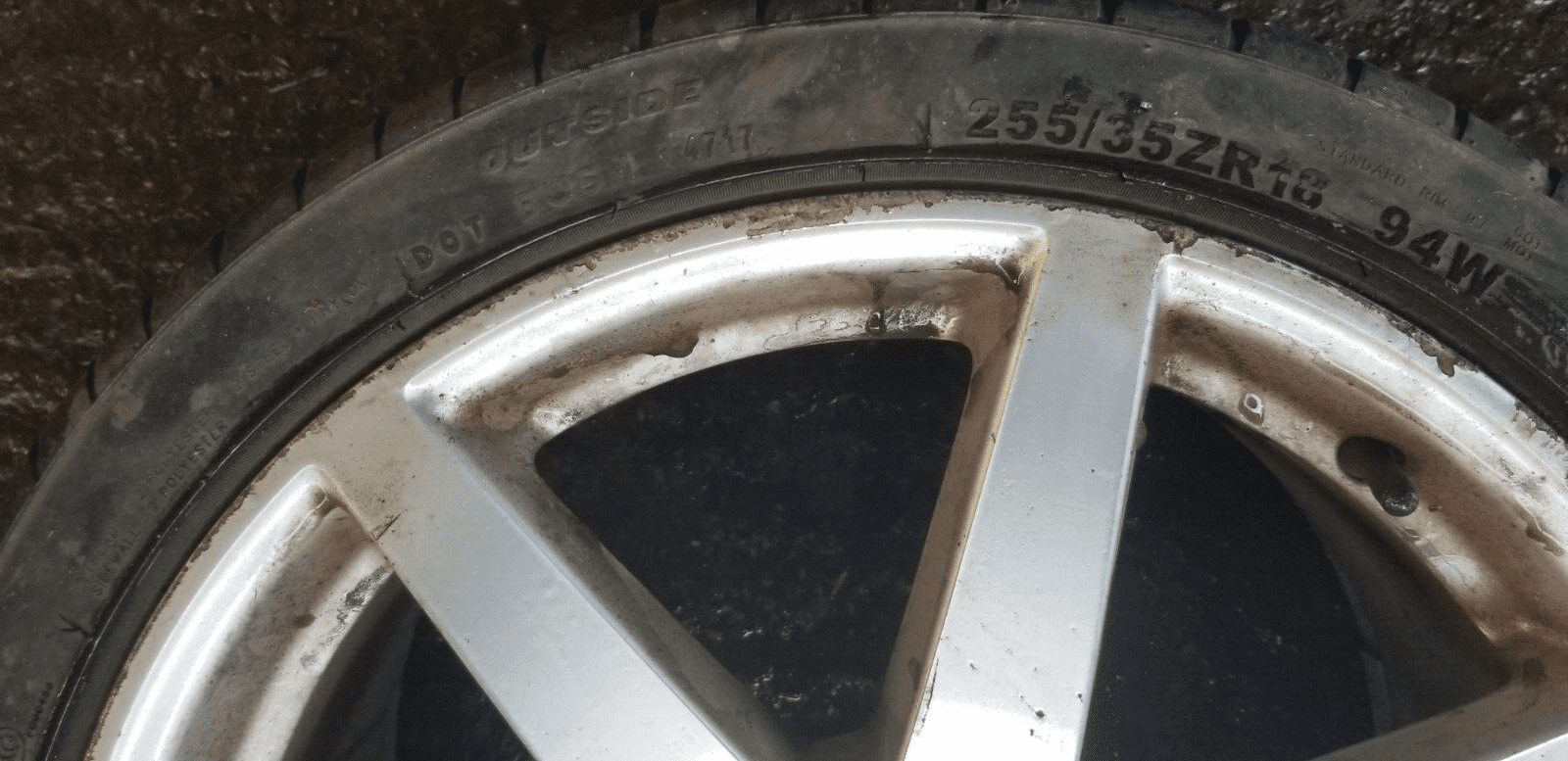 2 MERCEDES C CLASS Alloy Wheels & Tyres 255/35/18 A2044019902 - Image 11