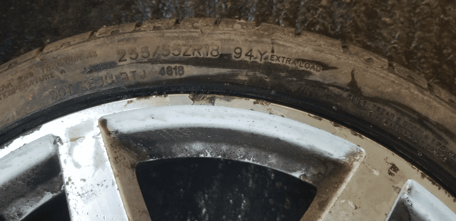 2 MERCEDES C CLASS Alloy Wheels & Tyres 255/35/18 A2044019902 - Image 5