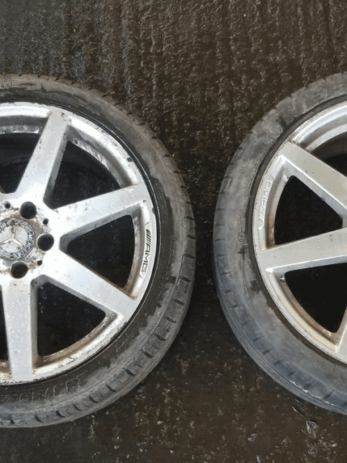 2 MERCEDES C CLASS Alloy Wheels & Tyres  255/35/18  A2044019902