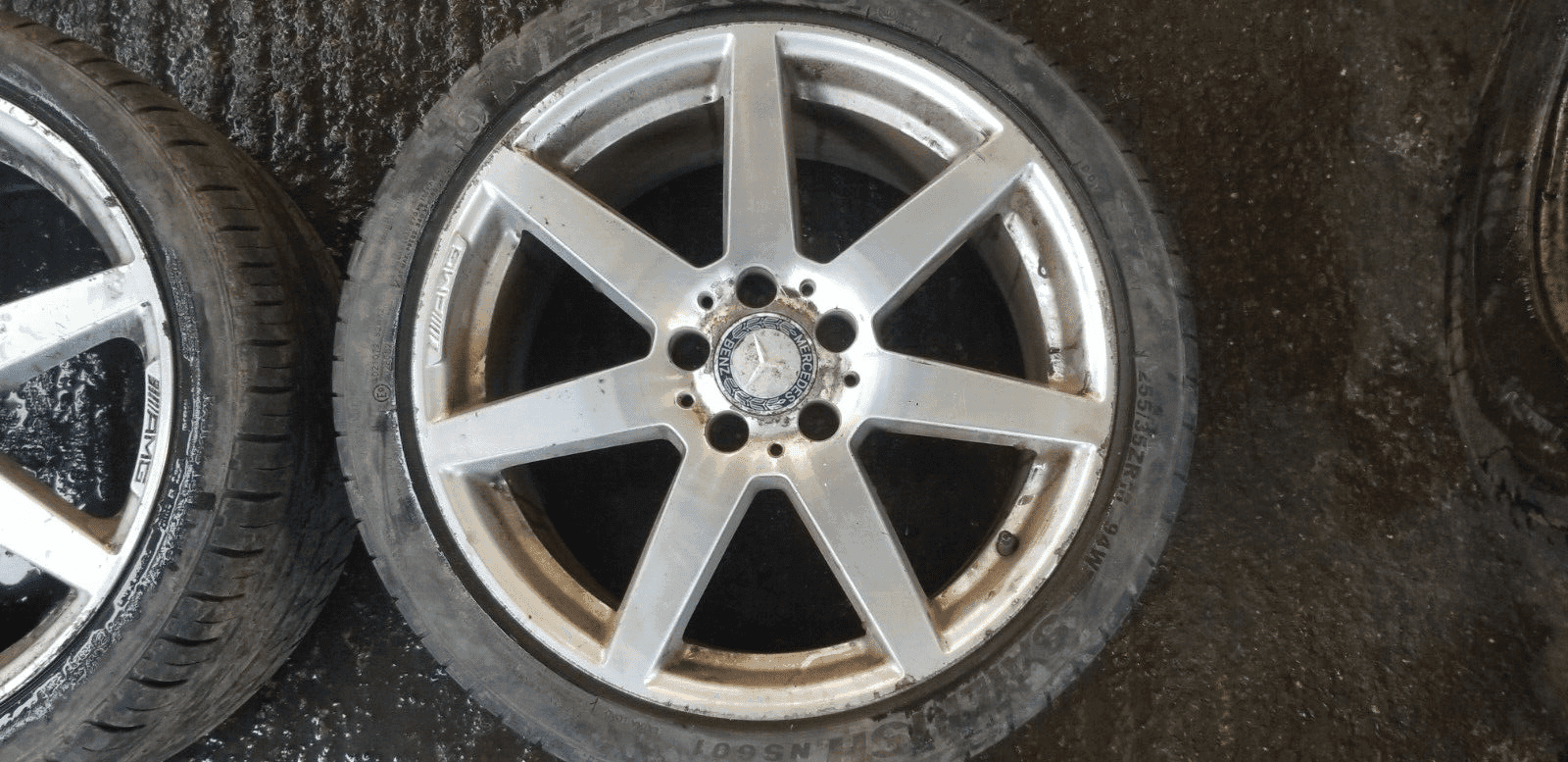 2 MERCEDES C CLASS Alloy Wheels & Tyres 255/35/18 A2044019902 - Image 8