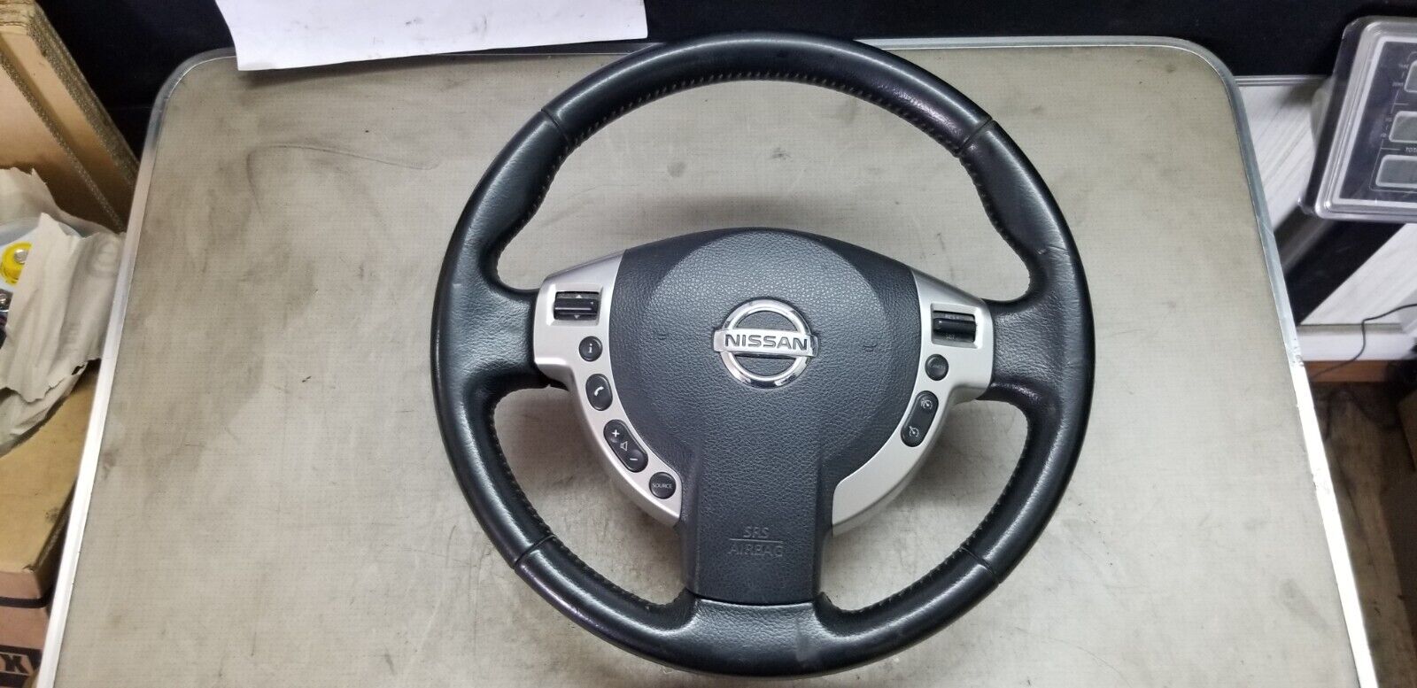 2011 Nissan Qashqai J10 Steering Wheel And A/Bag 48430JD01D 98510BR26D |O - Image 5