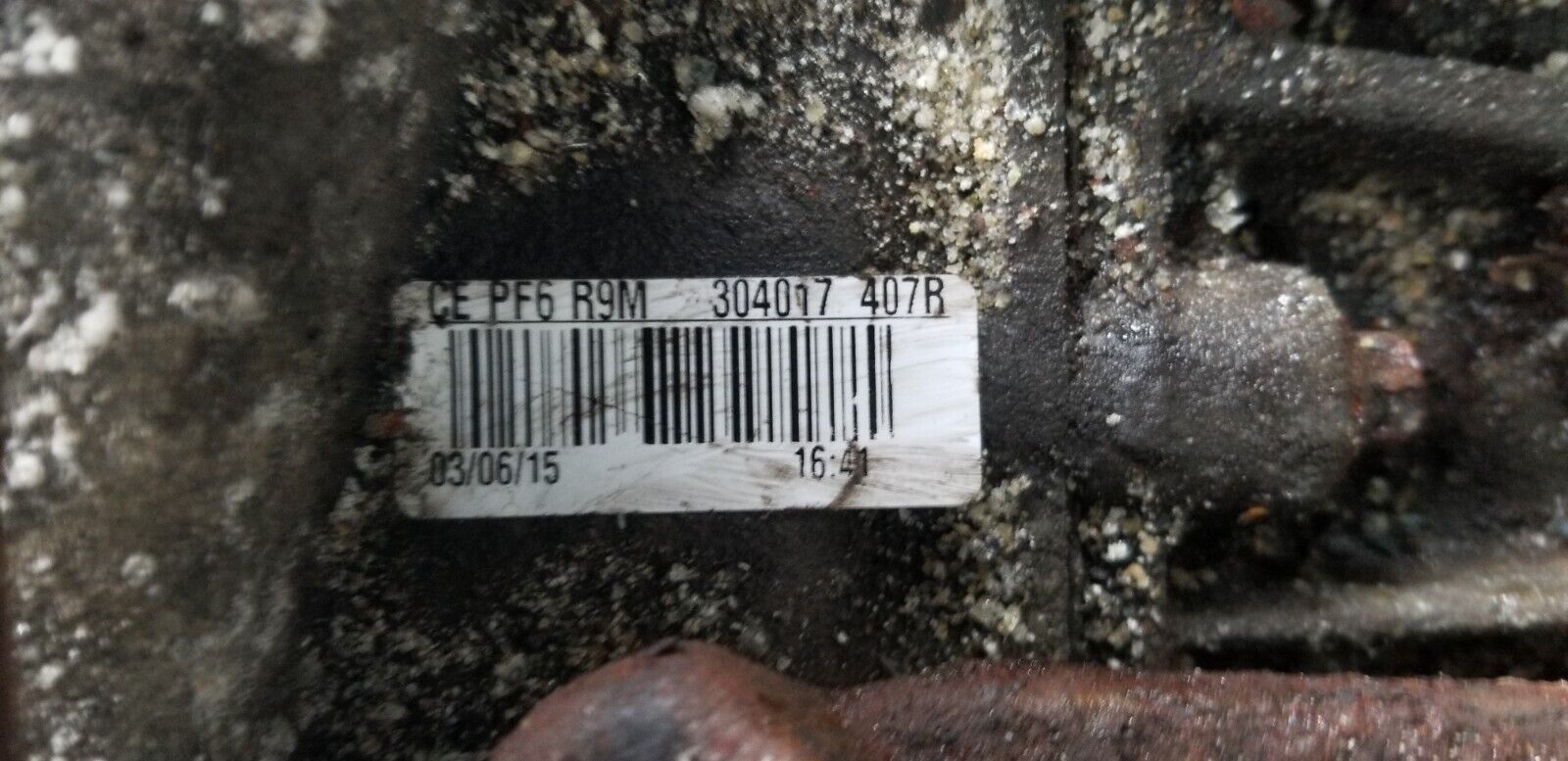 2015 Vauxhall Vivaro, Gearbox 1598Cc Diesel, Manual, Pf6R9M 304017407R - Image 4