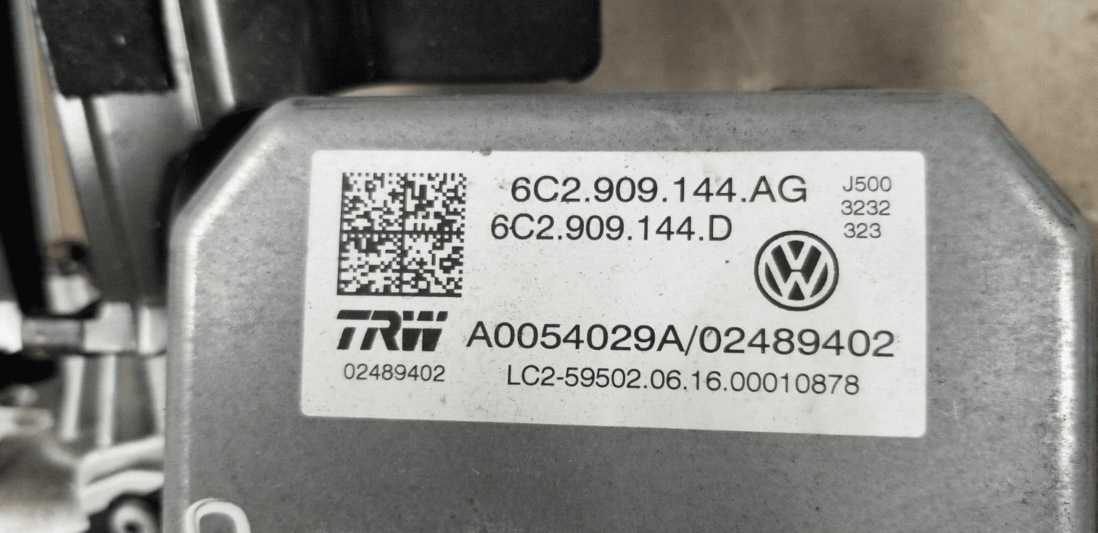 2016 Skoda Rapid 1.6L Diesel Power Steering Column |O - Image 4