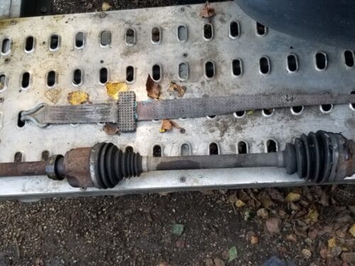 2018 Peugeot Boxer Front Driver Driveshaft 2.0L Diesel 6 Speed Manual |O