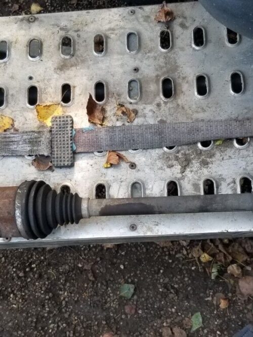 2018 Peugeot Boxer Front Driver Driveshaft 2.0L Diesel 6 Speed Manual |O