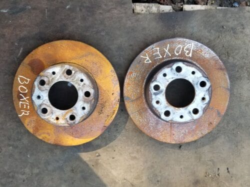 2018  Peugeot Boxer Pair Front Brake Discs