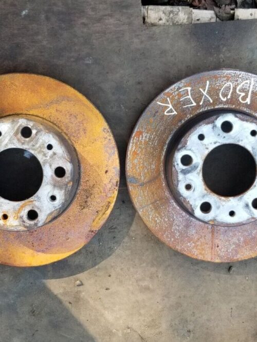 2018 Peugeot Boxer Pair Front Brake Discs